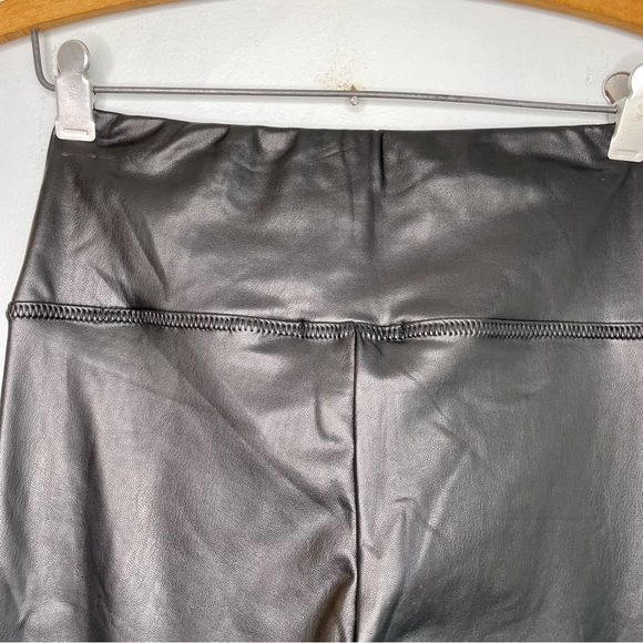 SOLD Bagatelle Faux Leather Leggings Women’s XS Full Length Black Vegan - Picture 11 of 15